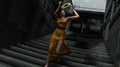 Woman dress Beaches underwear boobs cgi 3D girls beach girls 3D 