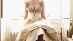 Woman dress blondes barefoot hayley westenra