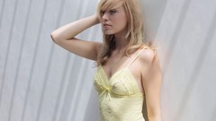 Woman dress blondes models babydoll pornstars X-Art magazine 