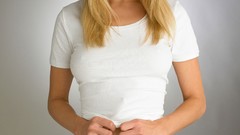 Woman dress blondes panties Caitlin Manley