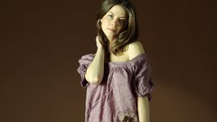 Woman dress blue eyes models Anita C