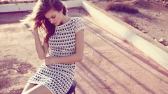 Woman dress natural brunettes models adela capova complex 