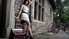 Woman dress susan coffey