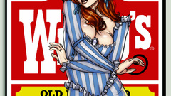 Woman dress text redheads