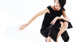 Woman dress white background Celebrity Chinese Actress asians 