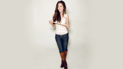 Woman Drums smiling boots israel brunettes musicians Simple 