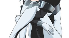 Woman ecchi green eyes