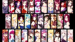 Woman Elise League of Legends Lulu Diana riven ahri orianna 