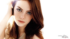 Woman emma stone white