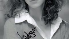 Woman emma watson grayscale