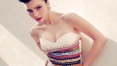 Woman emo brunettes models portraits top model emo girls