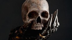 Woman eye skin nude Sauron