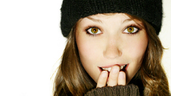 Woman eyes faces sweaters