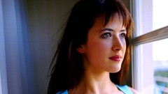 Woman faces Actress brown eyes brunettes Sophie Marceau