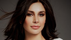Woman faces Actress brunettes lisa ray