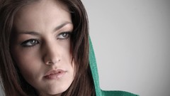 Woman faces Actress brunettes models Fiona Erdmann