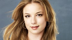 Woman faces Actress earrings blondes brown eyes emily vancamp