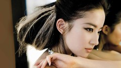 Woman faces asians liu yifei