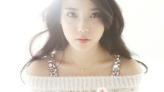 Woman faces asians singers Korean IU (singer)