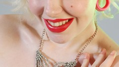 Woman faces blondes amie conradine