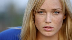 Woman faces blondes blue eyes freckles caity lotz