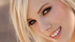 Woman faces blondes models Britney Digital Desire magazine BiBi 