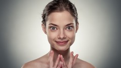 Woman faces blondes smiling models Ryonen photoport