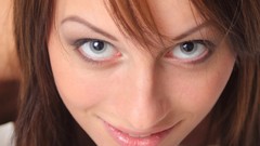 Woman faces blue eyes brunettes models regina