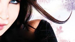 Woman faces blue eyes models Nancy Ajram