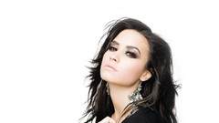 Woman faces brunettes Demi Lavato