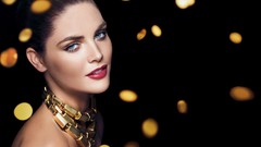 Woman faces brunettes Hilary Rhoda