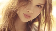 Woman faces brunettes models Anais Pouliot