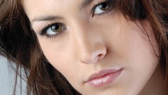 Woman faces brunettes models Fiona Erdmann