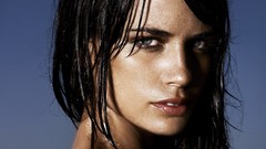 Woman faces brunettes models Jodi Gordon