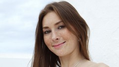 Woman faces brunettes models Katie E