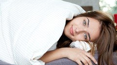 Woman faces brunettes models Met-Art magazine Adriana F