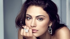 Woman faces brunettes models phoebe tonkin