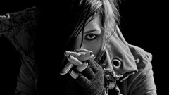 Woman faces brunettes models skylar grey