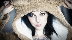 Woman faces brunettes Riae Emanuele Ferrari