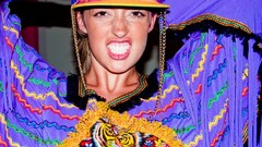 Woman faces fashion brighton backstage noel