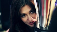 Woman faces fashion brunettes fashion model fashion photography 