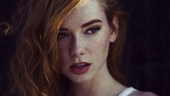 Woman faces freckles hattie watson redheads