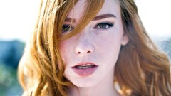 Woman faces freckles hattie watson redheads