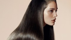 Woman faces long hair blue eyes brunettes models emily didonato