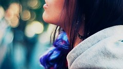 Woman faces models Danielle Mansutti