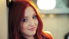 Woman faces models redheads Femjoy magazine Michelle H Marga E