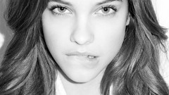 Woman faces monochrome hungary barbara palvin barbara