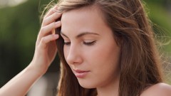 Woman faces pleasure brunettes dreamy pornstars Conny Lior 