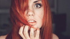 Woman faces redheads ira