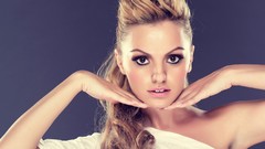 Woman faces romania alexandra stan singers